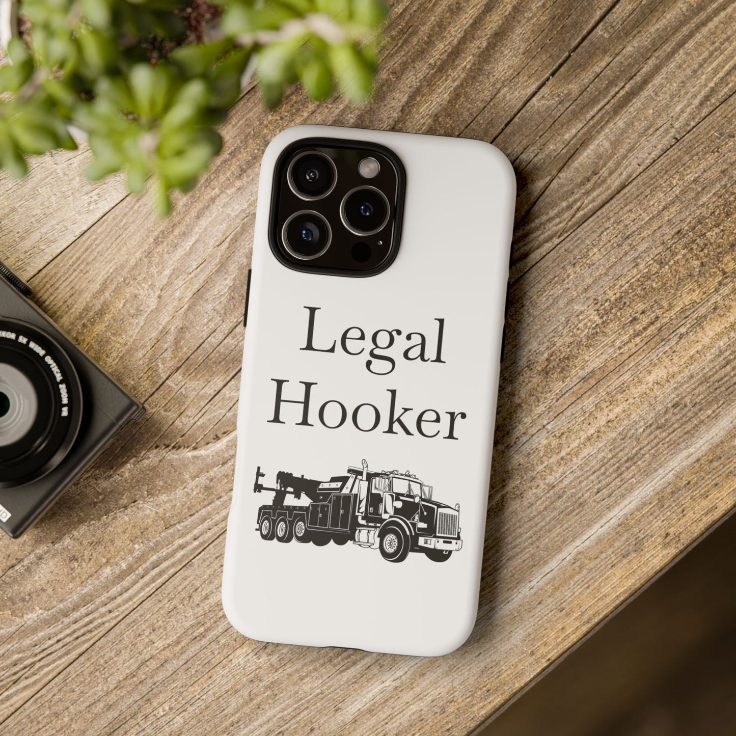 Legal H**ker Heavy Tow Truck iPhone Case