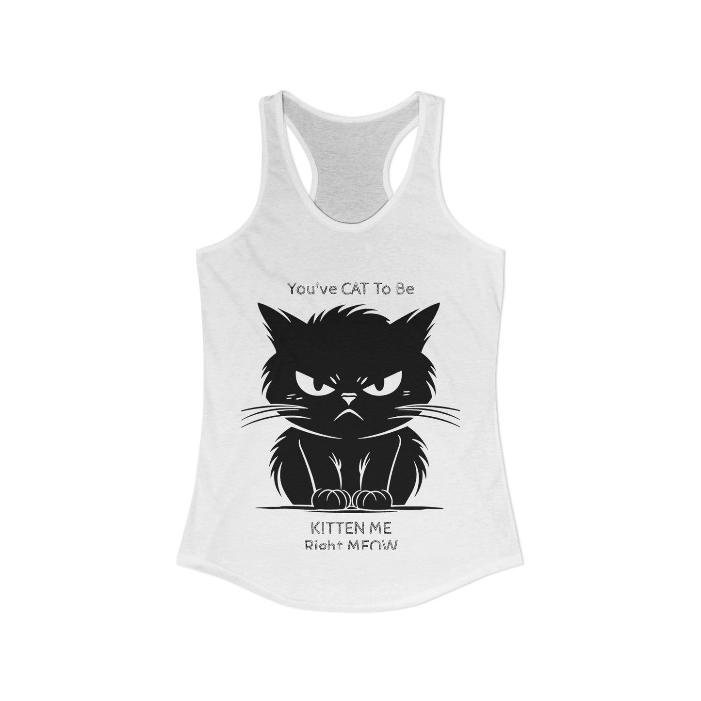 KITTEN Me Women's Racerback Tank
