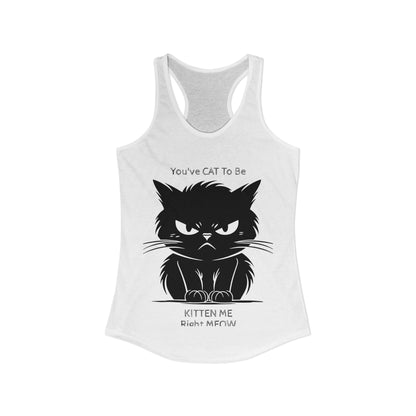 KITTEN Me Women's Racerback Tank