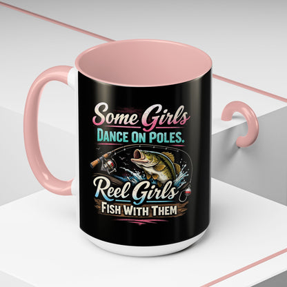 Reel Girls 2-Tone Coffee Mug