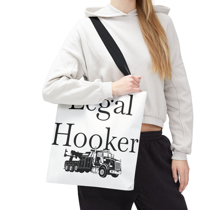 Legal H**ker Heavy Tow Truck Tote Bag