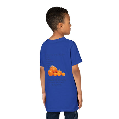 Fall In The South Youth Unisex Short Sleeve Crewneck Tee