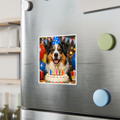 Birthday Buddy Aussie Vinyl Decal