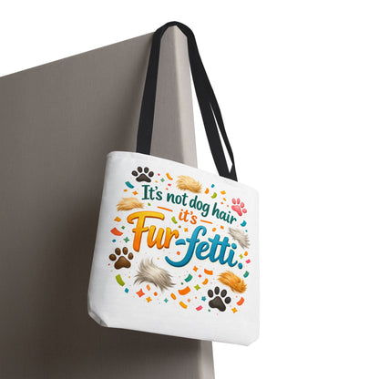 Fur-Fetti Dog Tote Bag