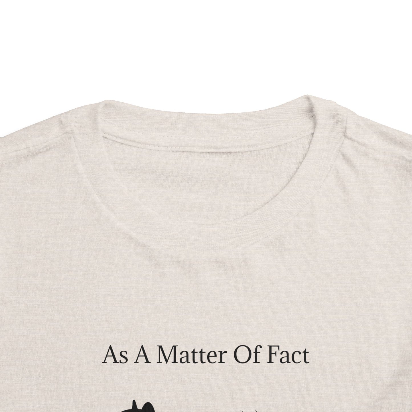 Matter Of Fact Malamute Toddler Unisex Short Sleeve Crewneck Tee