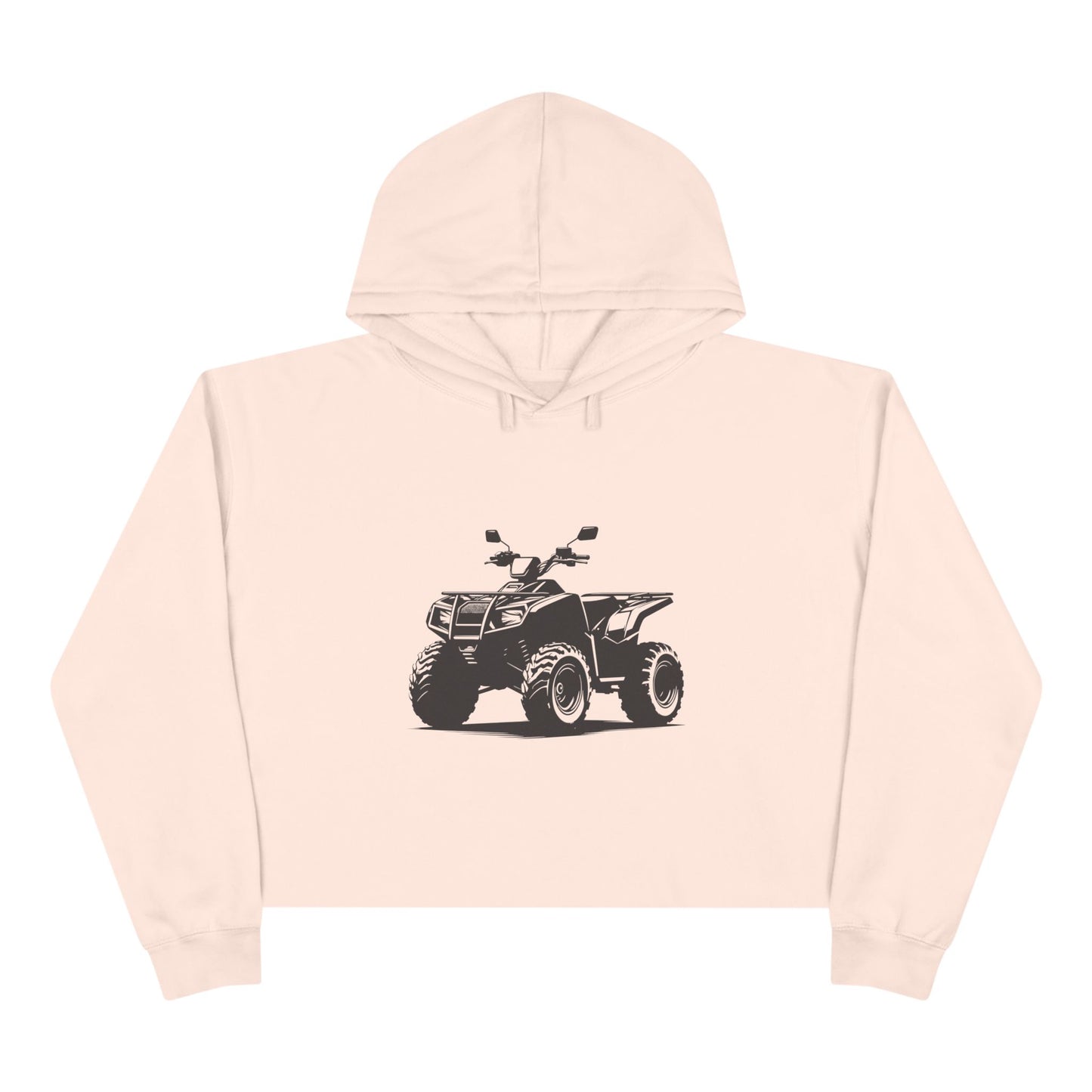Off The Beaten Path Quad Women's Crop Hoodie