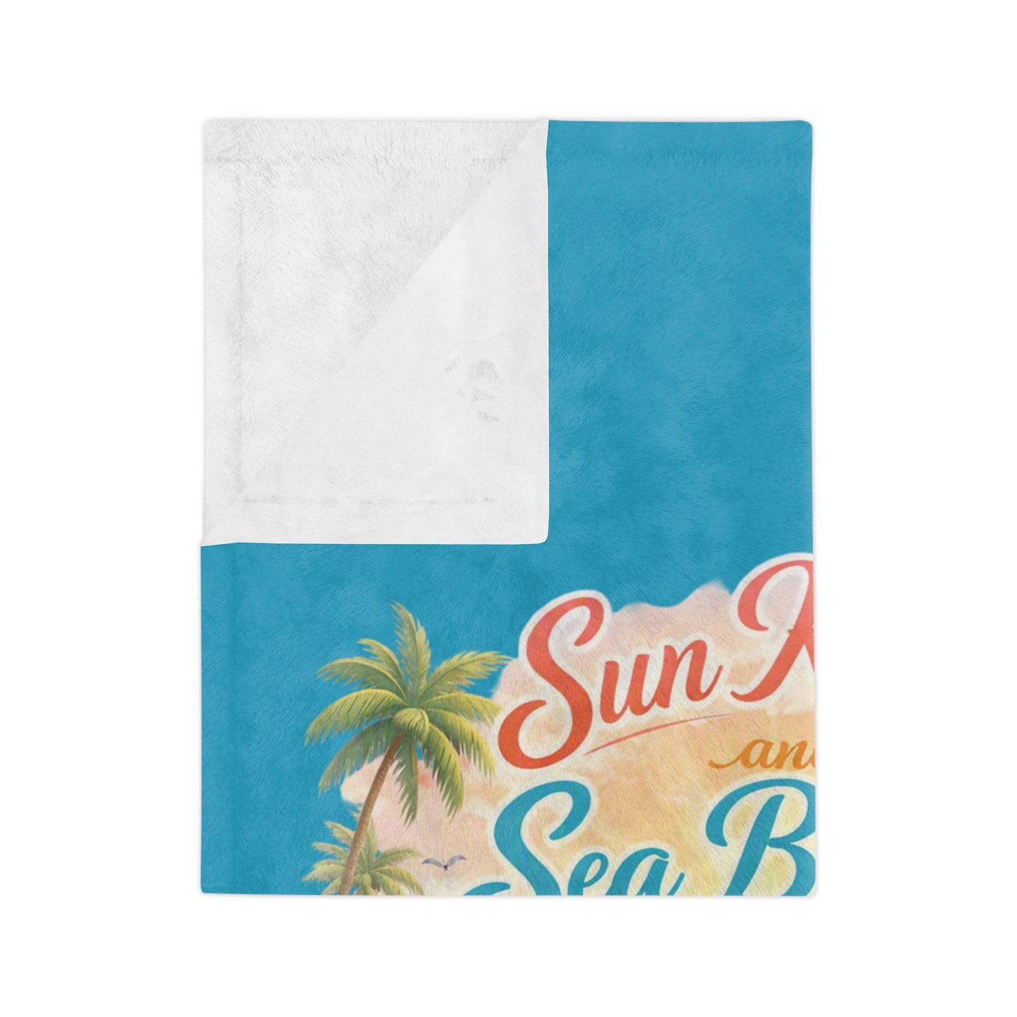 Sun Kissed Velveteen Microfiber Blanket