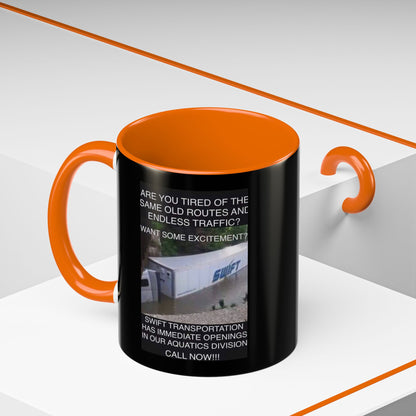 Swift Aquatics 2-Tone Coffee Mug