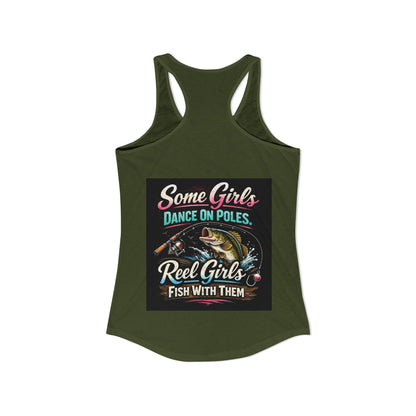 Reel Girls Women's Racerback Tank