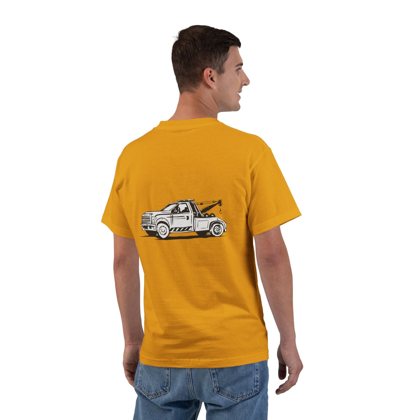 Wheel Lift Tow Truck Men's Short-Sleeve Crewneck Tee