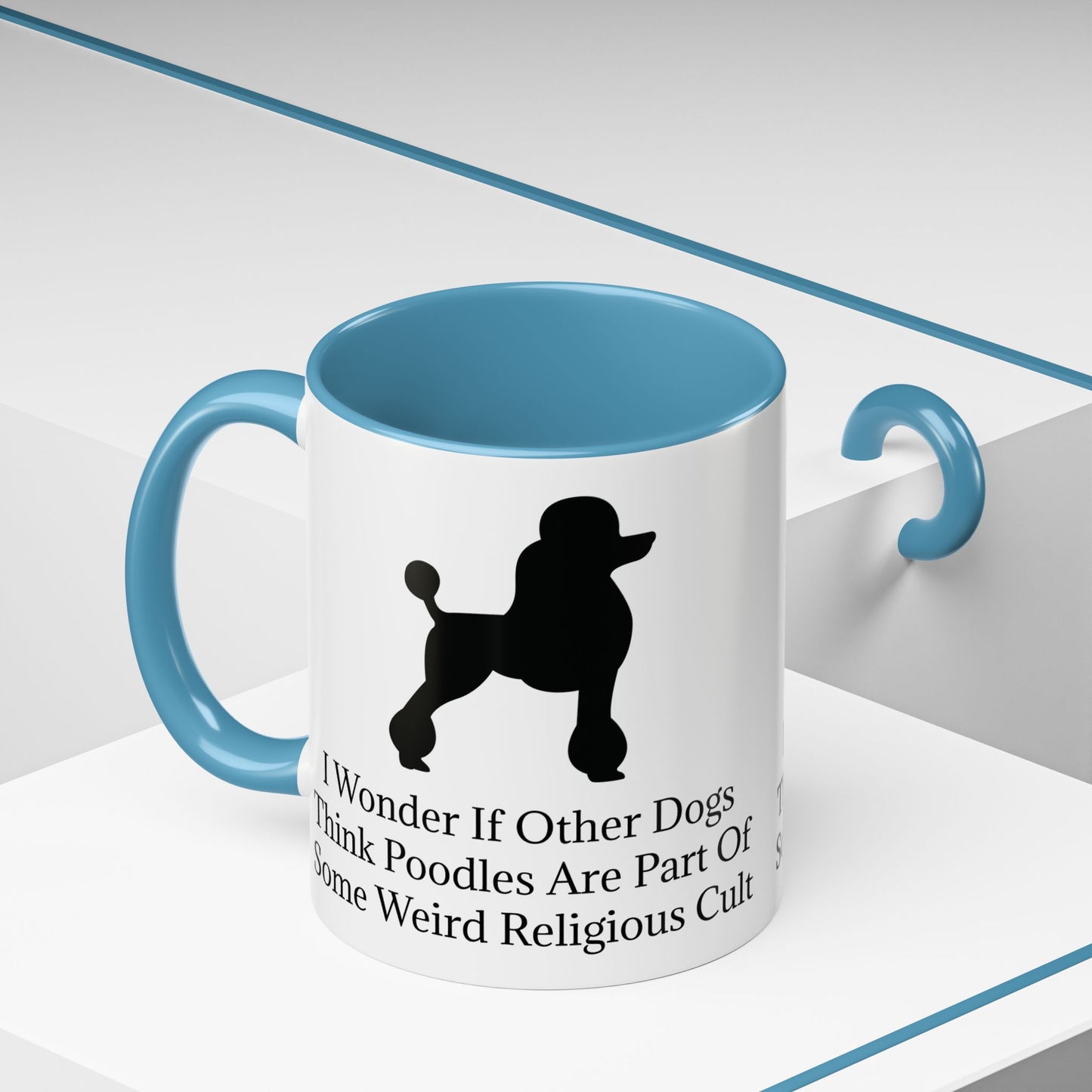 I Wonder 2-Tone Coffee Mug