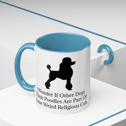 I Wonder 2-Tone Coffee Mug