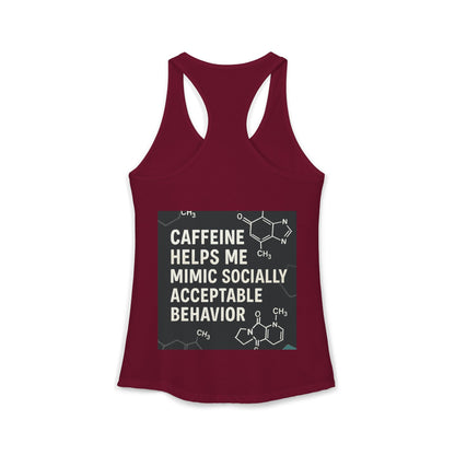 Socially Acceptable Women's Racerback Tank