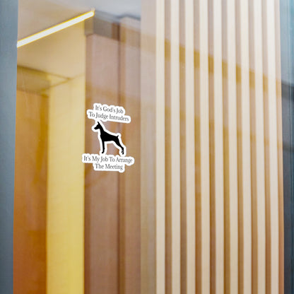 Arrange The Meeting Vinyl Decal