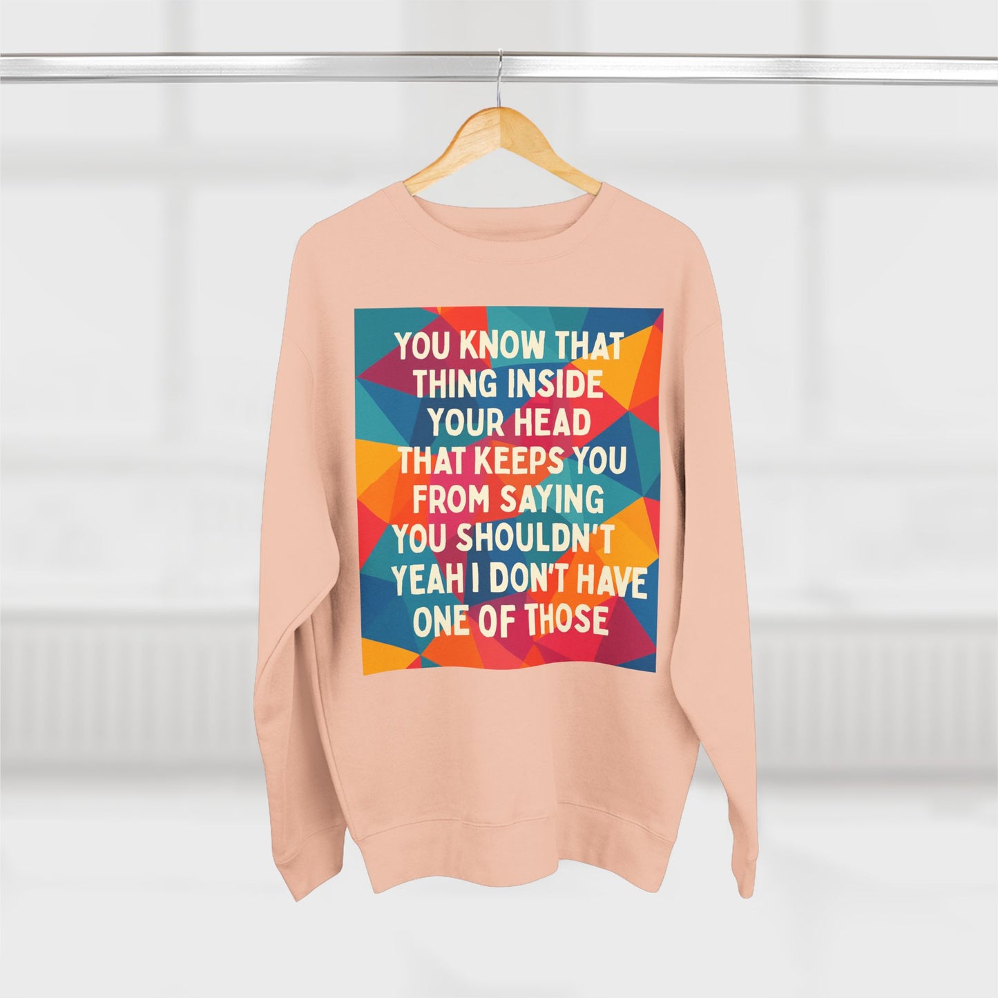 No Filter Unisex Crewneck Sweatshirt