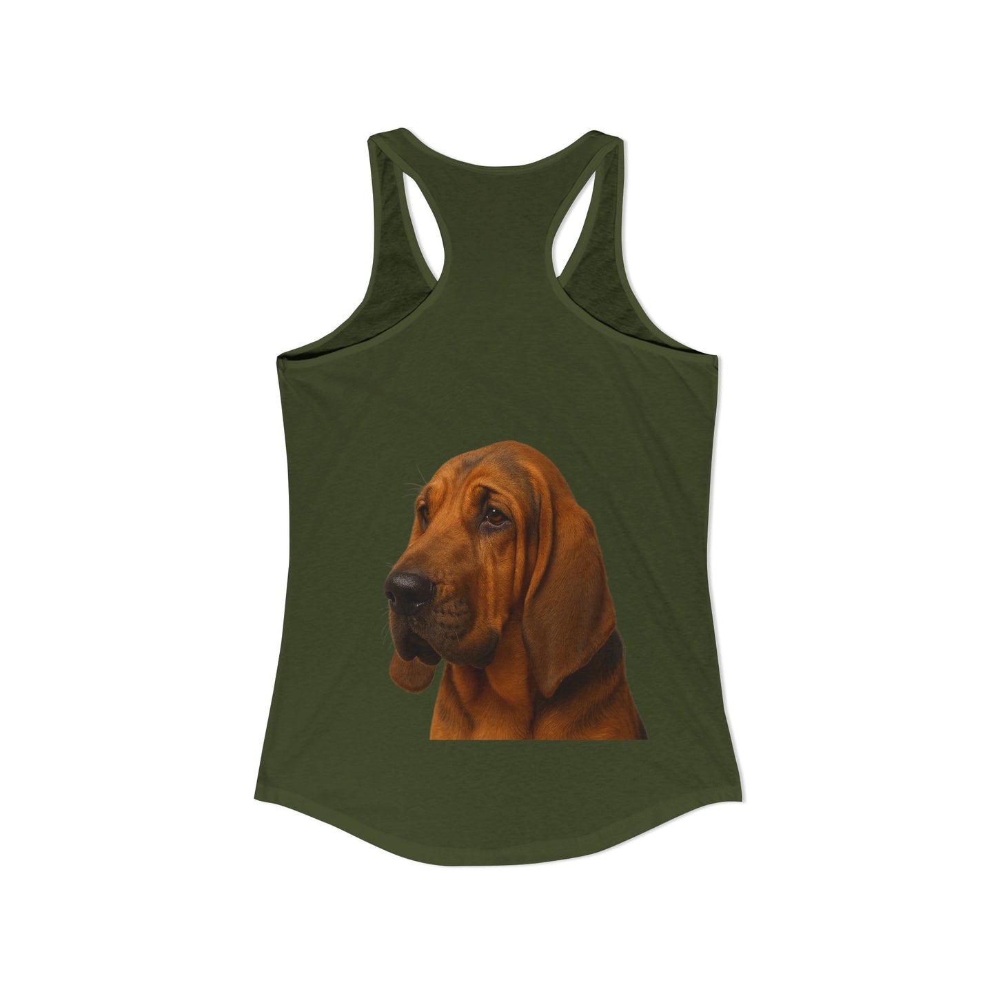 Bloodhound Head Women's Racerback Tank