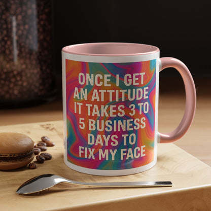 Fix My Face 2-Tone Coffee Mug