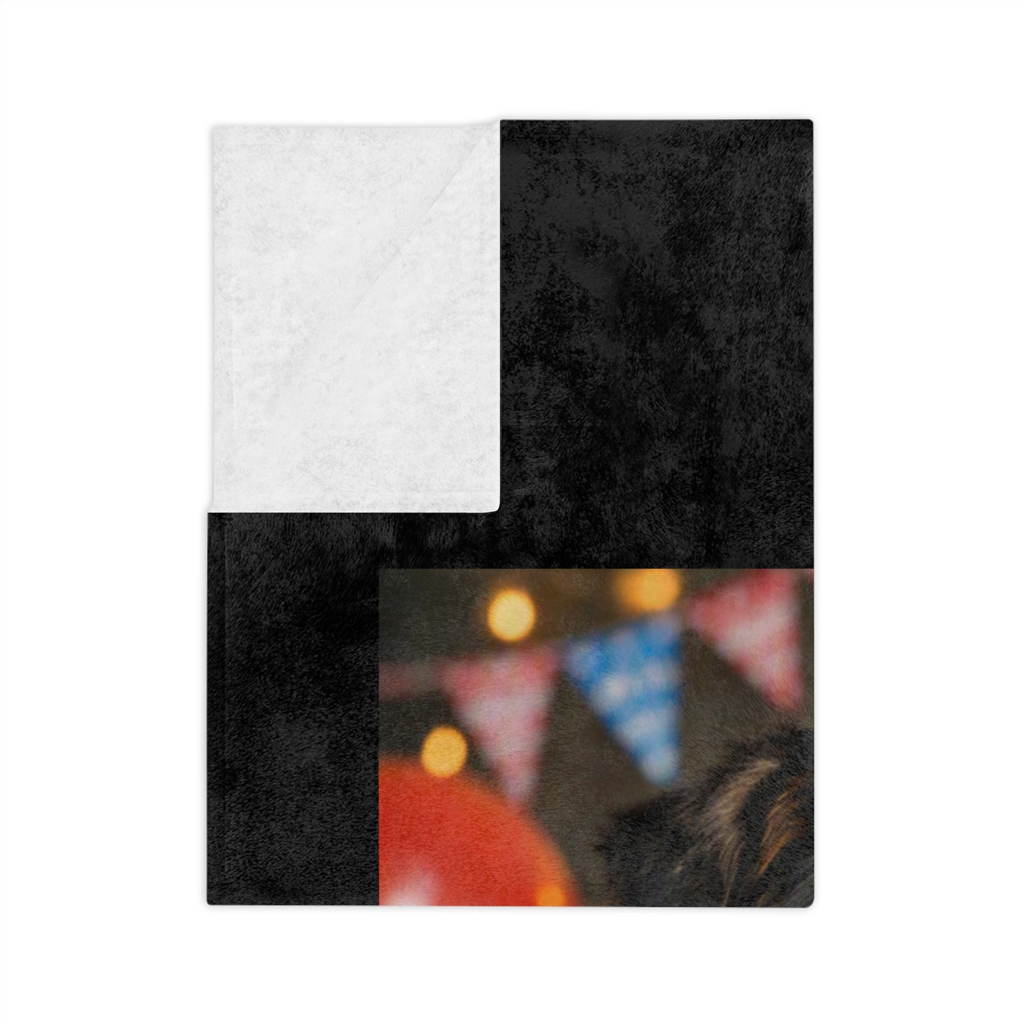 Birthday Buddy Aussie Velveteen Microfiber Blanket
