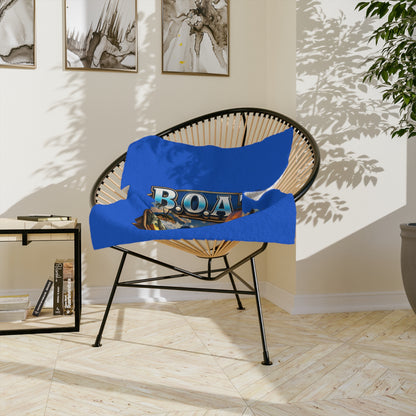 B.O.A.T. Velveteen Microfiber Blanket