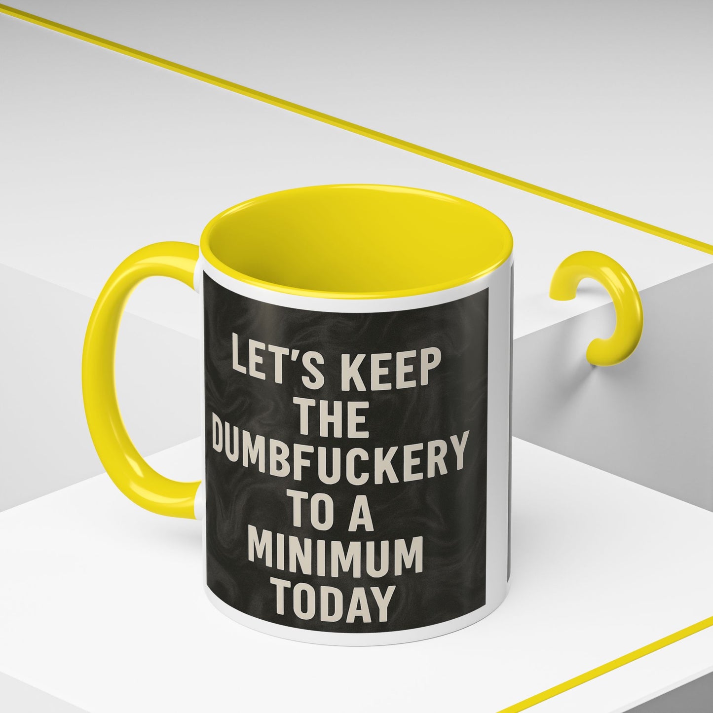 Dumbfuckery 2-Tone Coffee Mug
