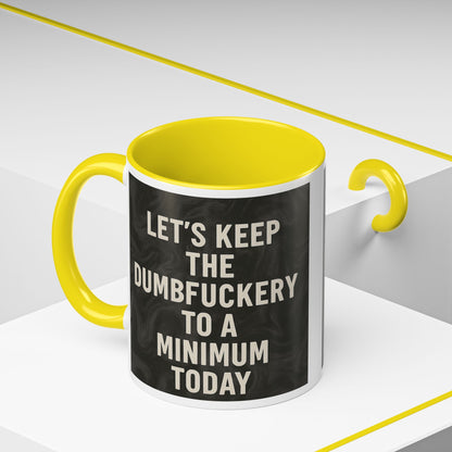 Dumbfuckery 2-Tone Coffee Mug