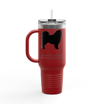 Clouds Insulated Travel Mug