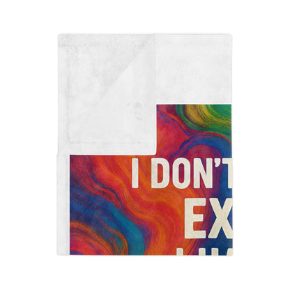 X's And Y's Velveteen Microfiber Blanket