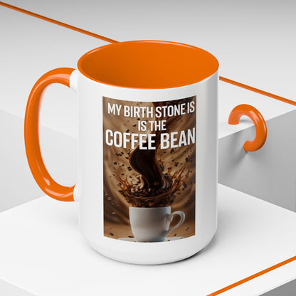 Birth Stone 2-Tone Coffee Mug