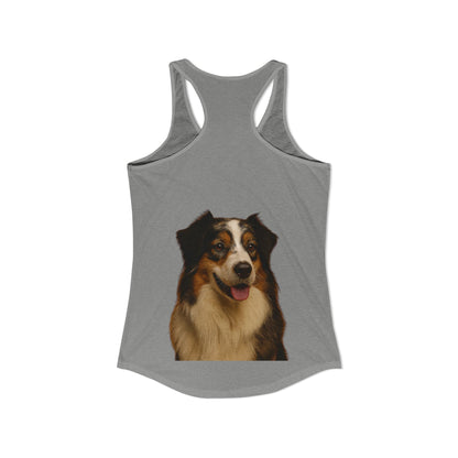 Aussie Head Women's Racerback Tank