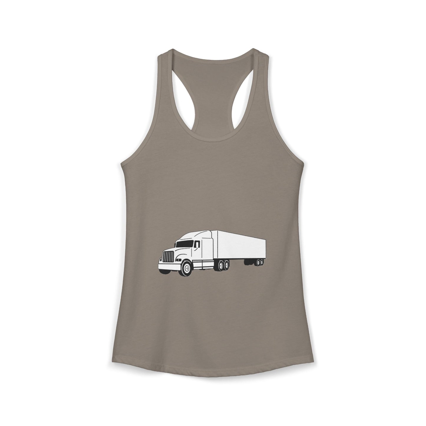 Semi Truck Women's Racerback Tank