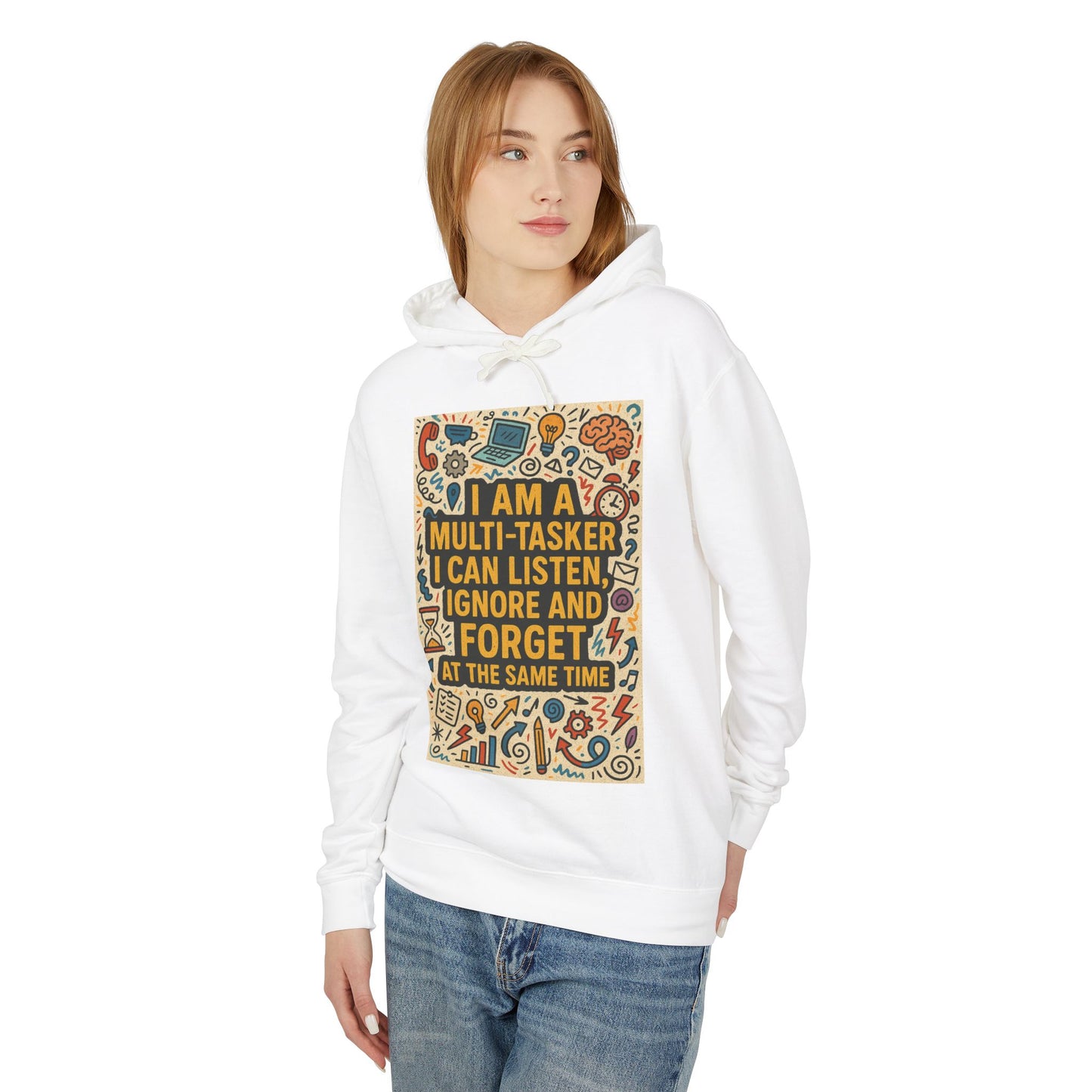 Multi-Tasker Unisex Lightweight Hoodie