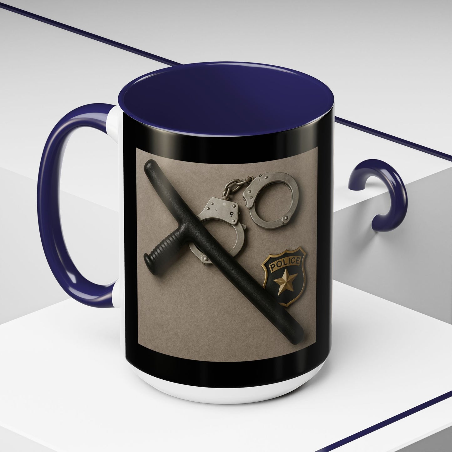 Law Enforcement Appreciation 2-Tone Coffee Mug