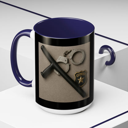 Law Enforcement Appreciation 2-Tone Coffee Mug