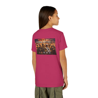 Freedom Isn't Free Youth Unisex Short Sleeve Crewneck Tee