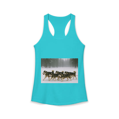 Mush On Women's Racerback Tank