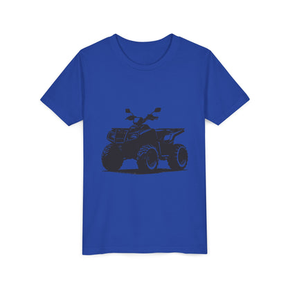 Off The Beaten Path Quad Youth Unisex Short Sleeve Crewneck Tee