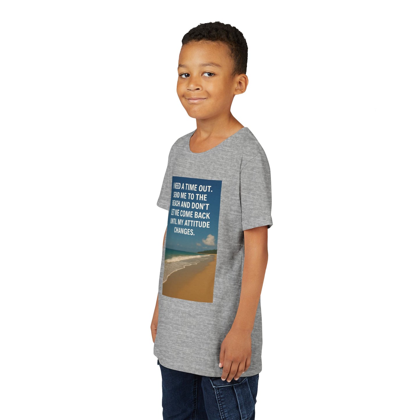 Time Out Youth Unisex Short Sleeve Crewneck Tee