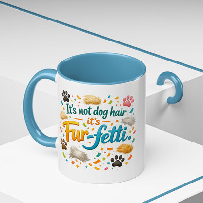 Fur-Fetti Dog 2-Tone Coffee Mug
