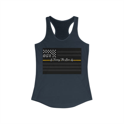Thin Yellow Line Women's Racerback Tank