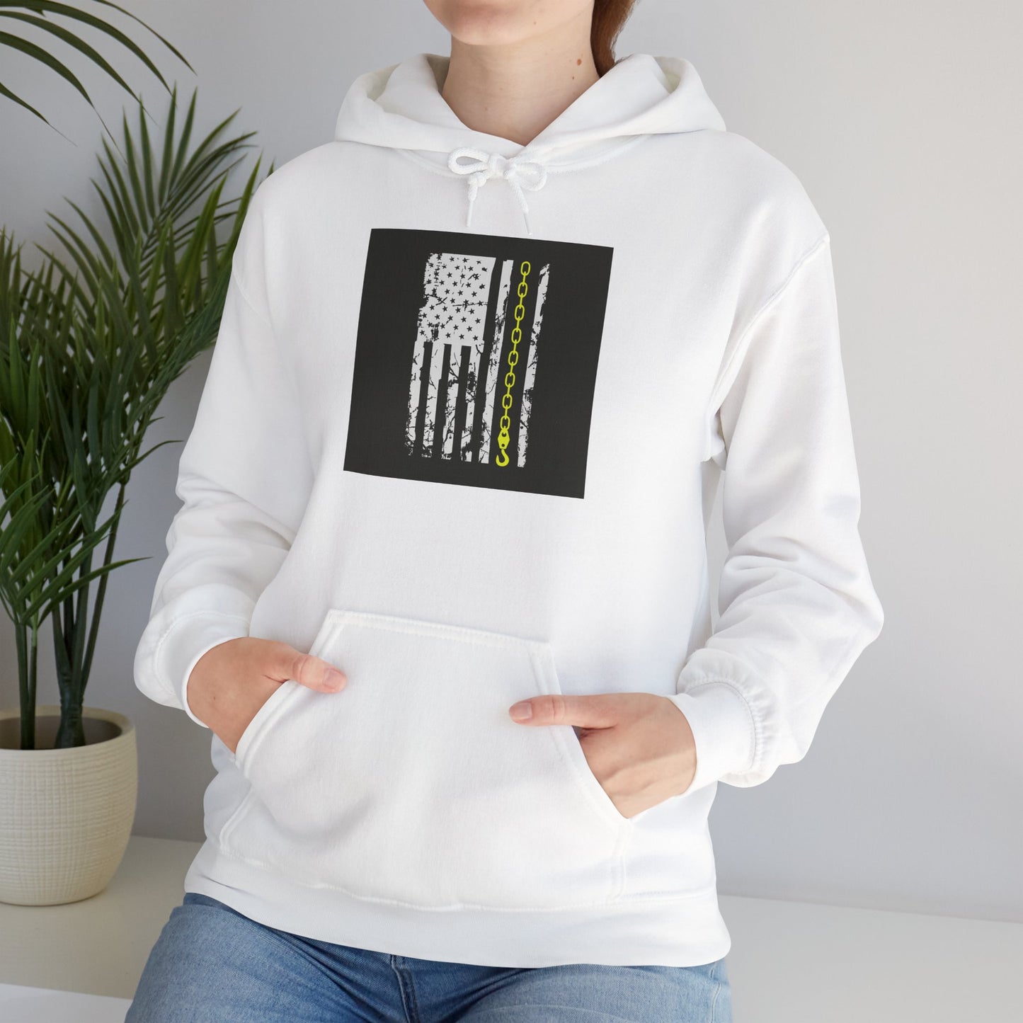 Thin Yellow Line Unisex Hoodie