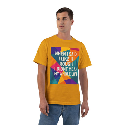 Like It Rough Men's Short-Sleeve Crewneck Tee