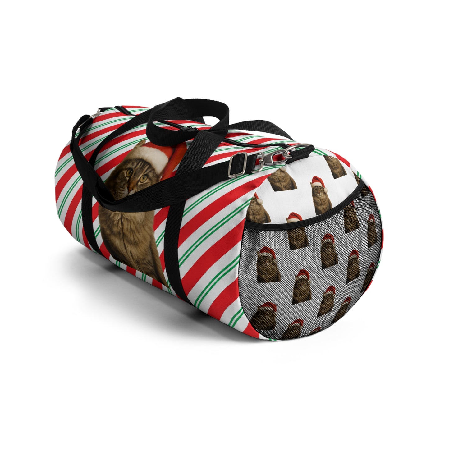 Santa Paws Cat Duffel Bag