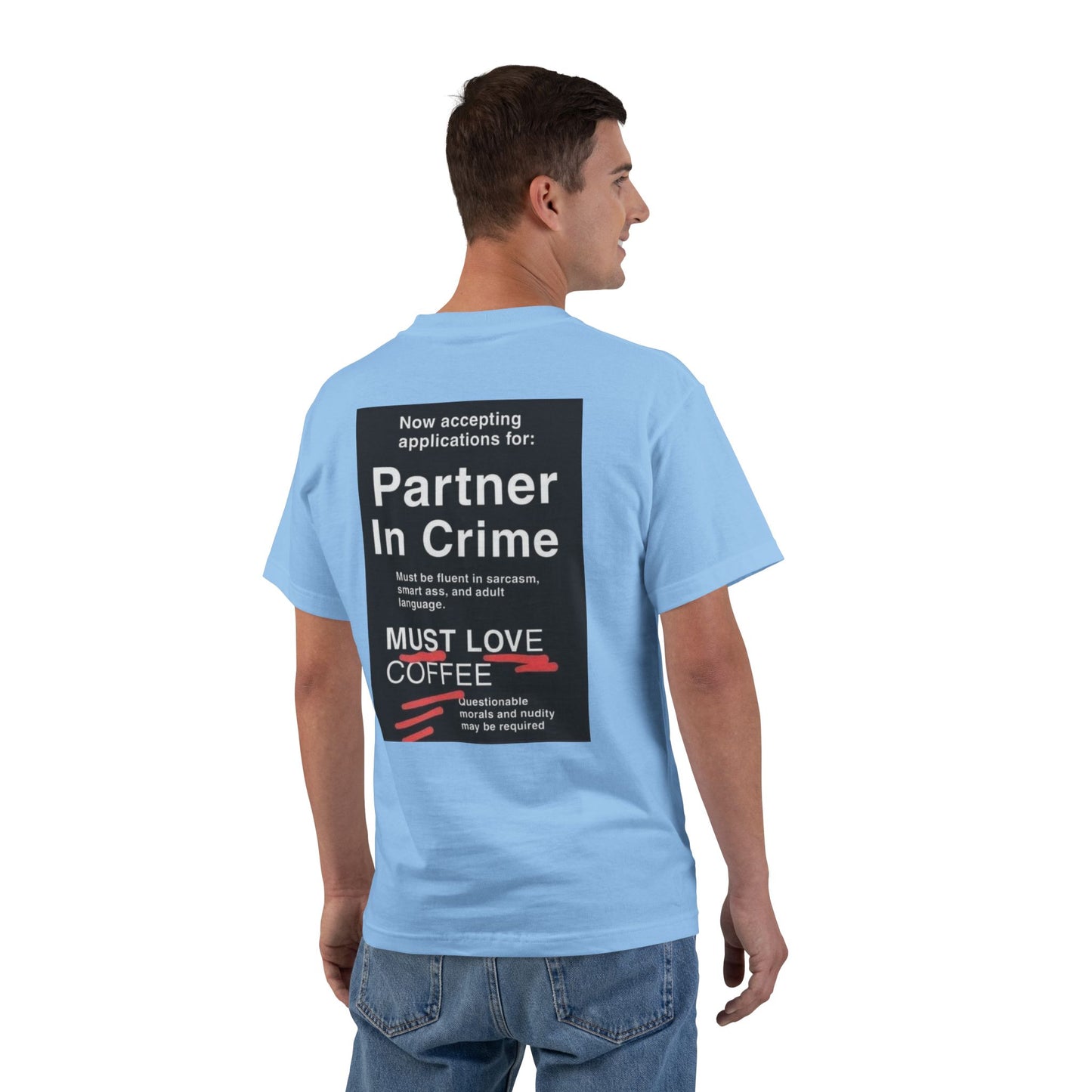 Partner In Crime Men's Short-Sleeve Crewneck Tee