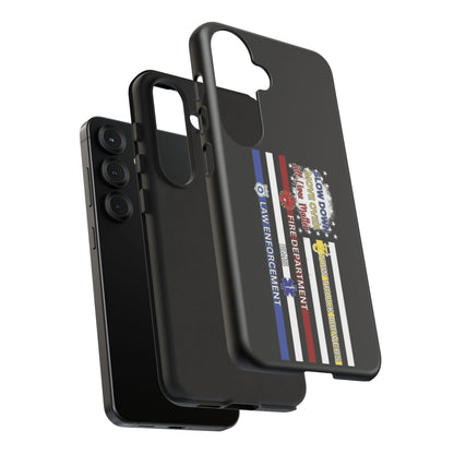 Slow Down Move Over Flag Samsung Case