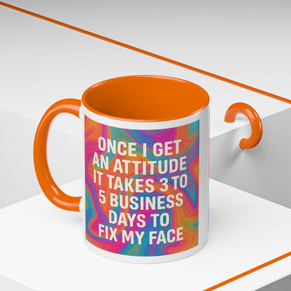 Fix My Face 2-Tone Coffee Mug