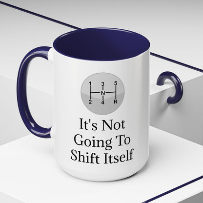 Shift Itself 2-Tone Coffee Mug