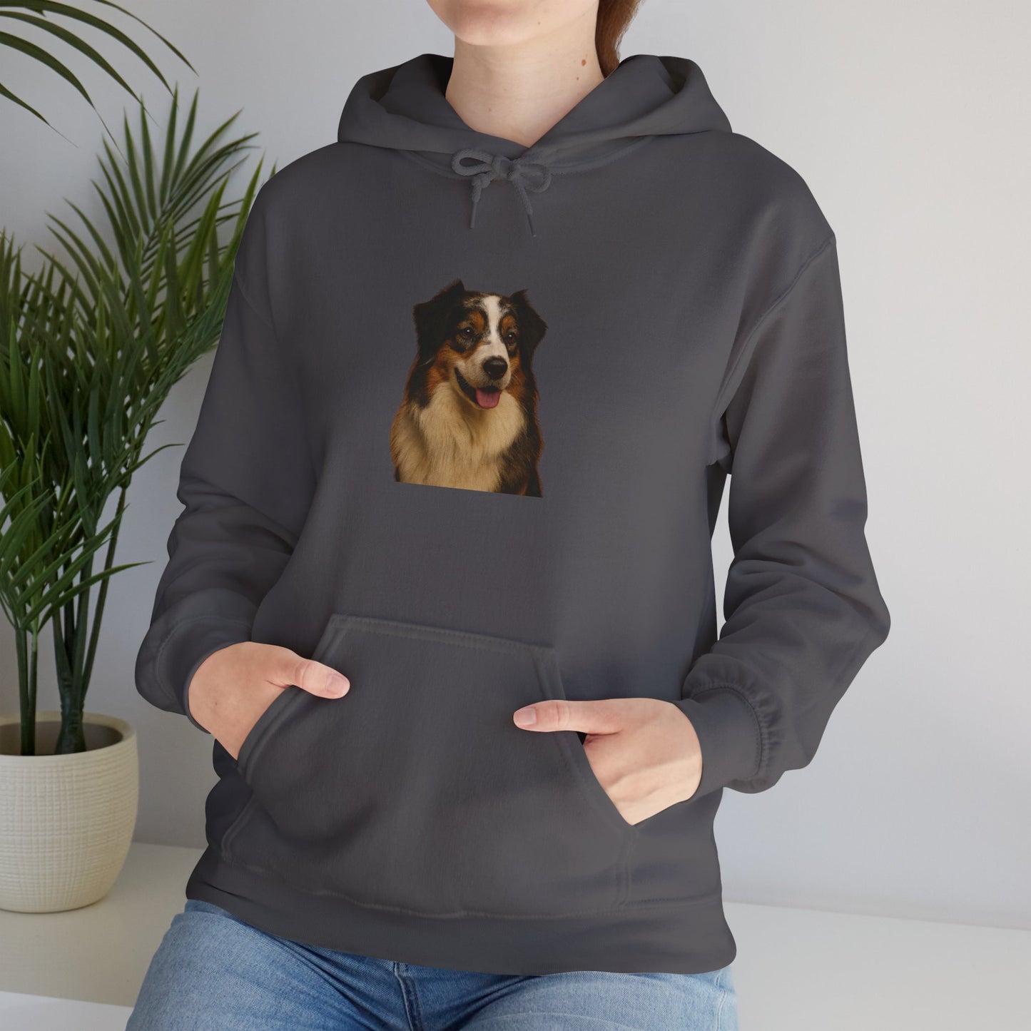 Aussie Head Unisex Hoodie