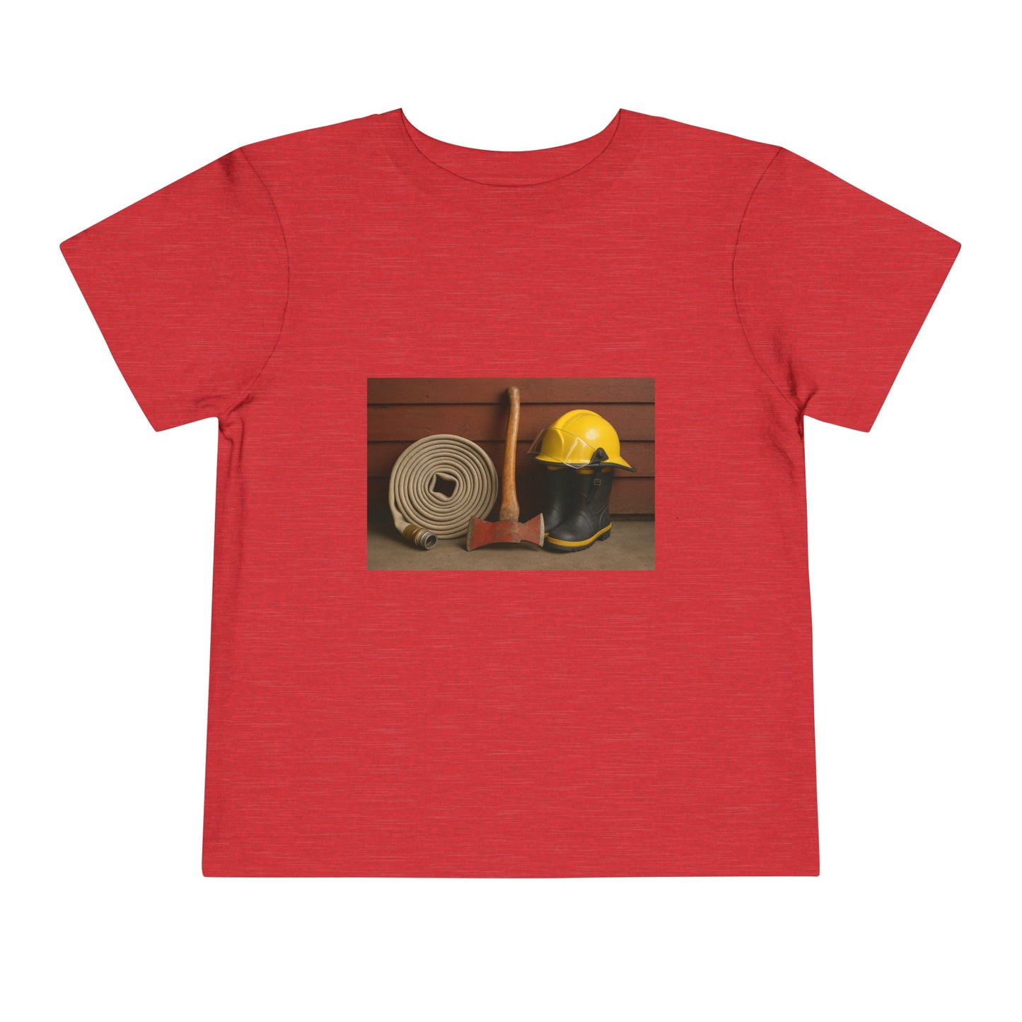 Fire/Rescue Appreciation Toddler Unisex Short Sleeve Crewneck Tee