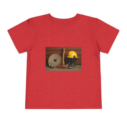 Fire/Rescue Appreciation Toddler Unisex Short Sleeve Crewneck Tee