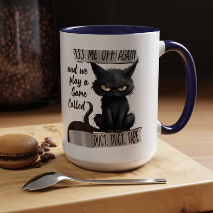 Duct, Duct, Tape 2-Tone Coffee Mug